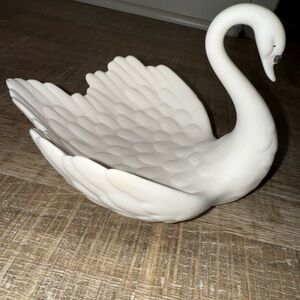 Geobel Vintage Swan Dish From Germany 1967